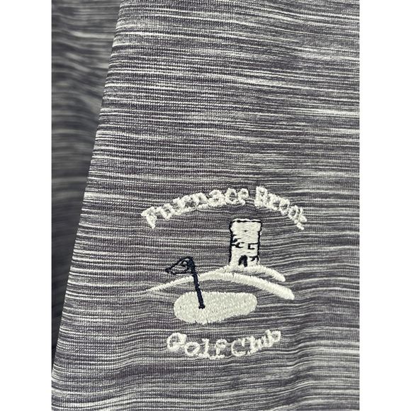 Footjoy Polo Shirt Golf‎ Men Size Large Blue Gray Short Sleeve Furnace Brook - Picture 5 of 10